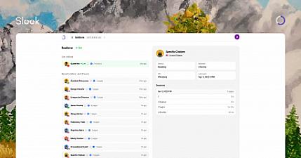 Скриншот Sleek Analytics