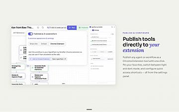 Скриншот AgentPack Chrome Extension