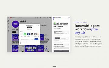 Скриншот AgentPack Chrome Extension