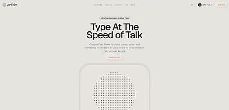 Скриншот Walkie