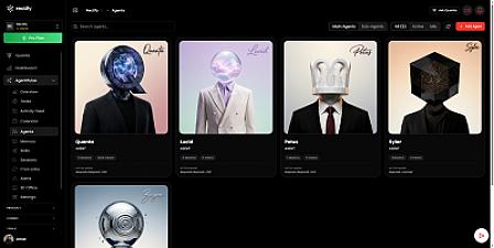 Скриншот AgentPulse by Rectify