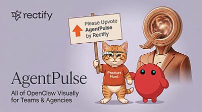 Скриншот AgentPulse by Rectify