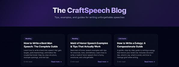Скриншот CraftSpeech AI