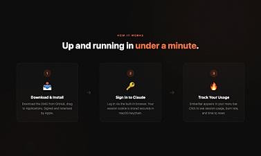 Скриншот EmberBar