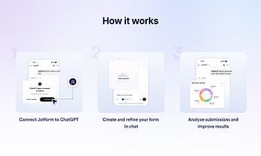 Скриншот Jotform ChatGPT App
