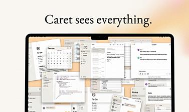 Скриншот Caret