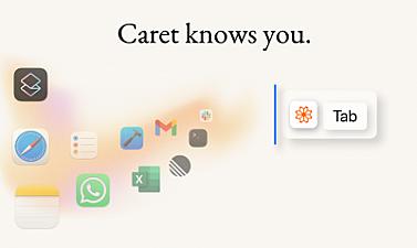 Скриншот Caret