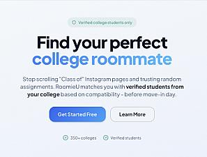 Скриншот RoomieU