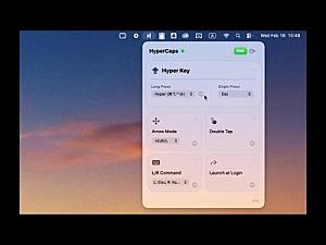 Скриншот HyperCaps for macOS
