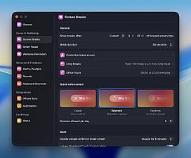 Скриншот LookAway 2