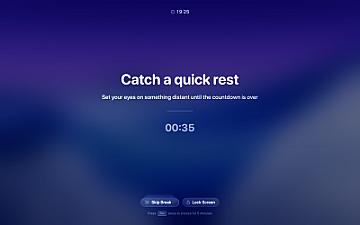Скриншот LookAway 2