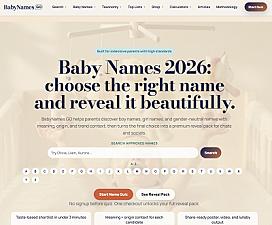 Скриншот BabyNames GO