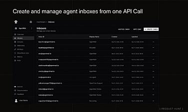 Скриншот AgentMail