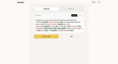 Скриншот accent.