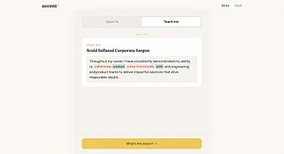 Скриншот accent.