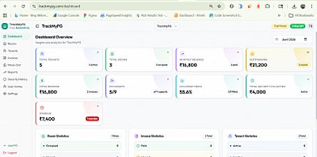 Скриншот TrackMyPG