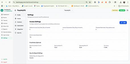 Скриншот TrackMyPG