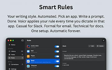 Скриншот Voicr for Mac