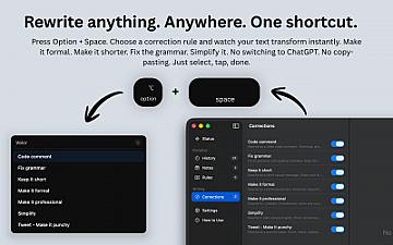 Скриншот Voicr for Mac