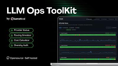 Скриншот LLM Ops Toolkit by Lamatic.ai