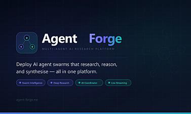 Скриншот AgentForge