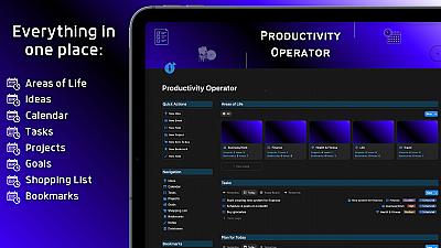 Скриншот Productivity Operator