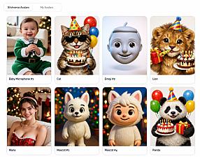 Скриншот Wishverse - Personalised AI Video Wishes