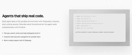 Скриншот Open Agents