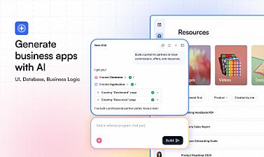 Скриншот Softr AI Co-Builder