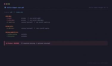 Скриншот Skills Compat Manager