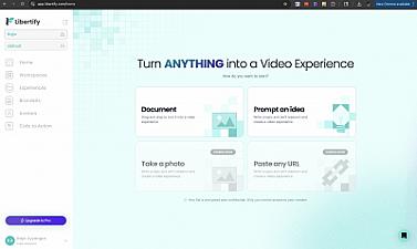 Скриншот Libertify.com
