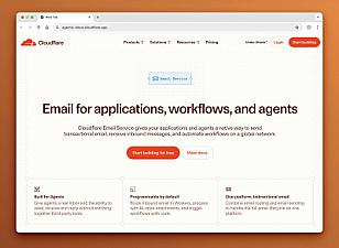 Скриншот Cloudflare Email Service