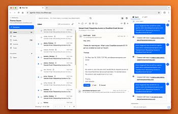 Скриншот Cloudflare Email Service