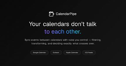 Скриншот CalendarPipe