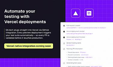 Скриншот Visual PR Testing with AI
