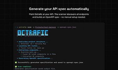 Скриншот Octrafic