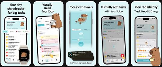 Скриншот CapyPlan