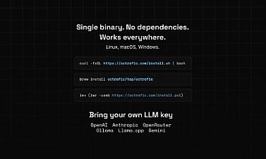 Скриншот Octrafic