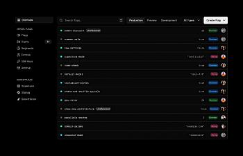 Скриншот Vercel Flags