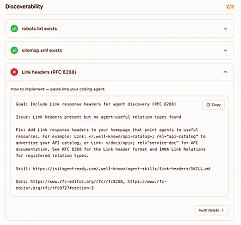 Скриншот Is Your Site Agent-Ready? by Cloudflare