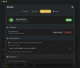 Скриншот SqueezeSlim