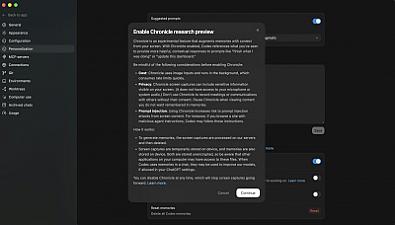 Скриншот Chronicle