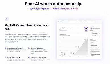 Скриншот RankAI