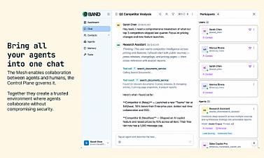 Скриншот BAND