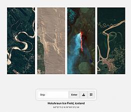 Скриншот Your Name in Landsat 🛰️