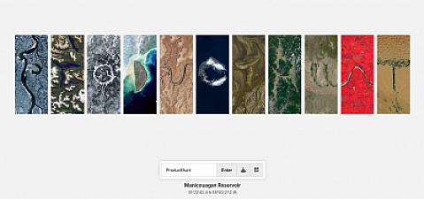 Скриншот Your Name in Landsat 🛰️