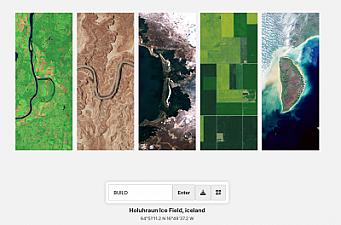 Скриншот Your Name in Landsat 🛰️