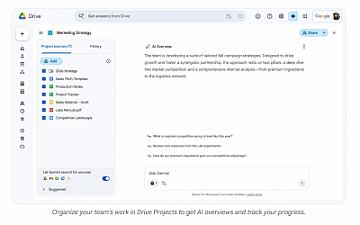 Скриншот Google Workspace Intelligence