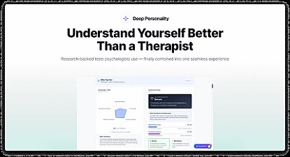 Скриншот Deep Personality