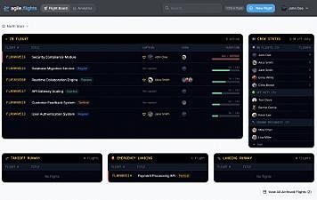 Скриншот agile.flights